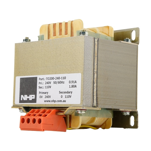 NHP Control Transformer 240V AC to 110V AC 200VA***EMAIL/TEXT FOR PRICING***