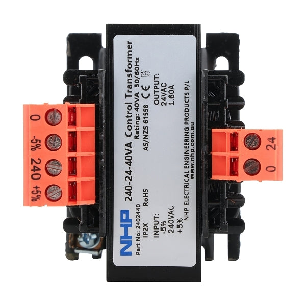 NHP Control Transformer 240V AC to 24V AC 40VA***EMAIL/TEXT FOR PRICING***