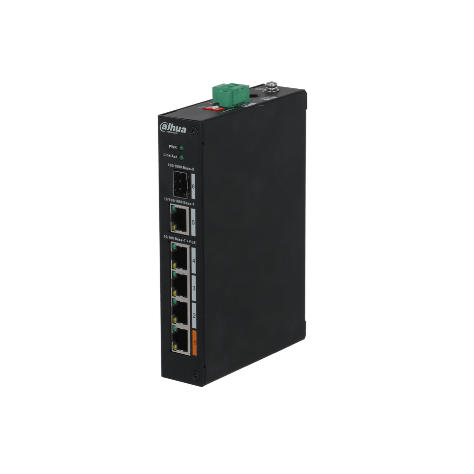 Dahua 28DH-PFS3106-4ET-60-V2 4-Port Unmanaged PoE Switch