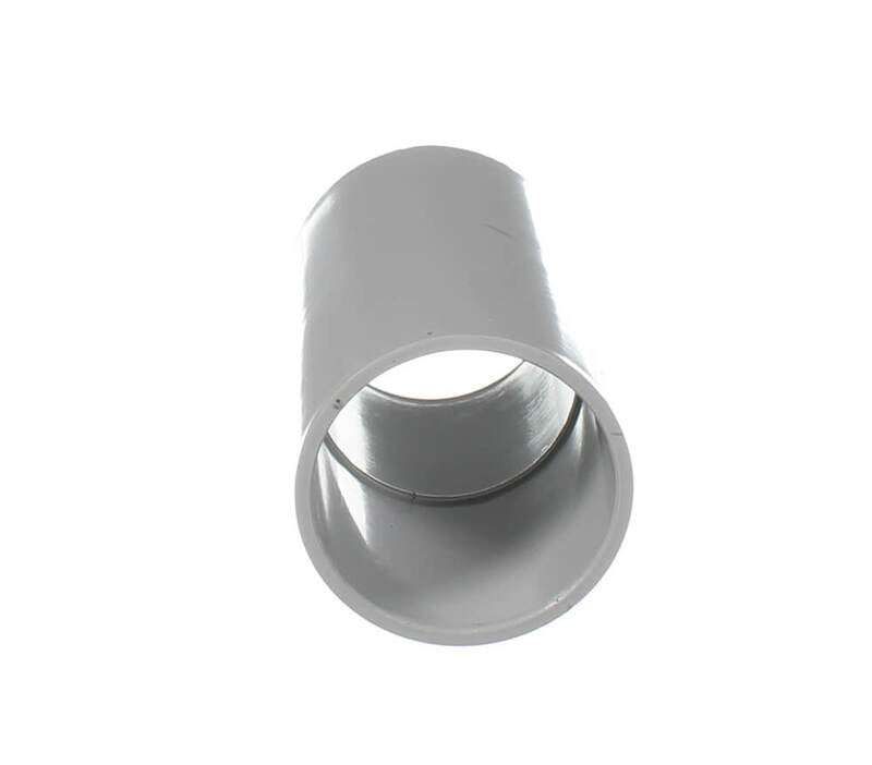 NLS 30217 | 50mm PVC Coupling Plain Grey | TC50