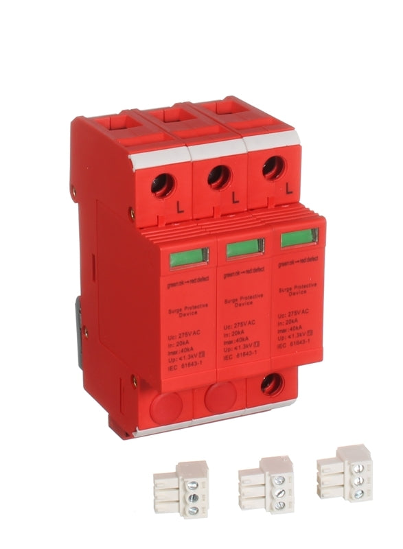 NLS 30719 | 3 Pole Surge Protection Device | 40kA