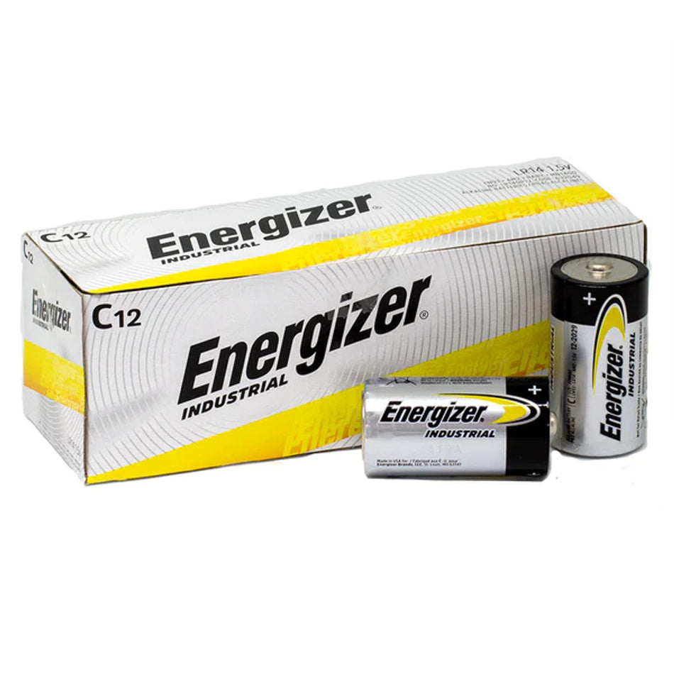 Energizer EN93 Industrial 1.5V Industrial Alkaline C Batteries