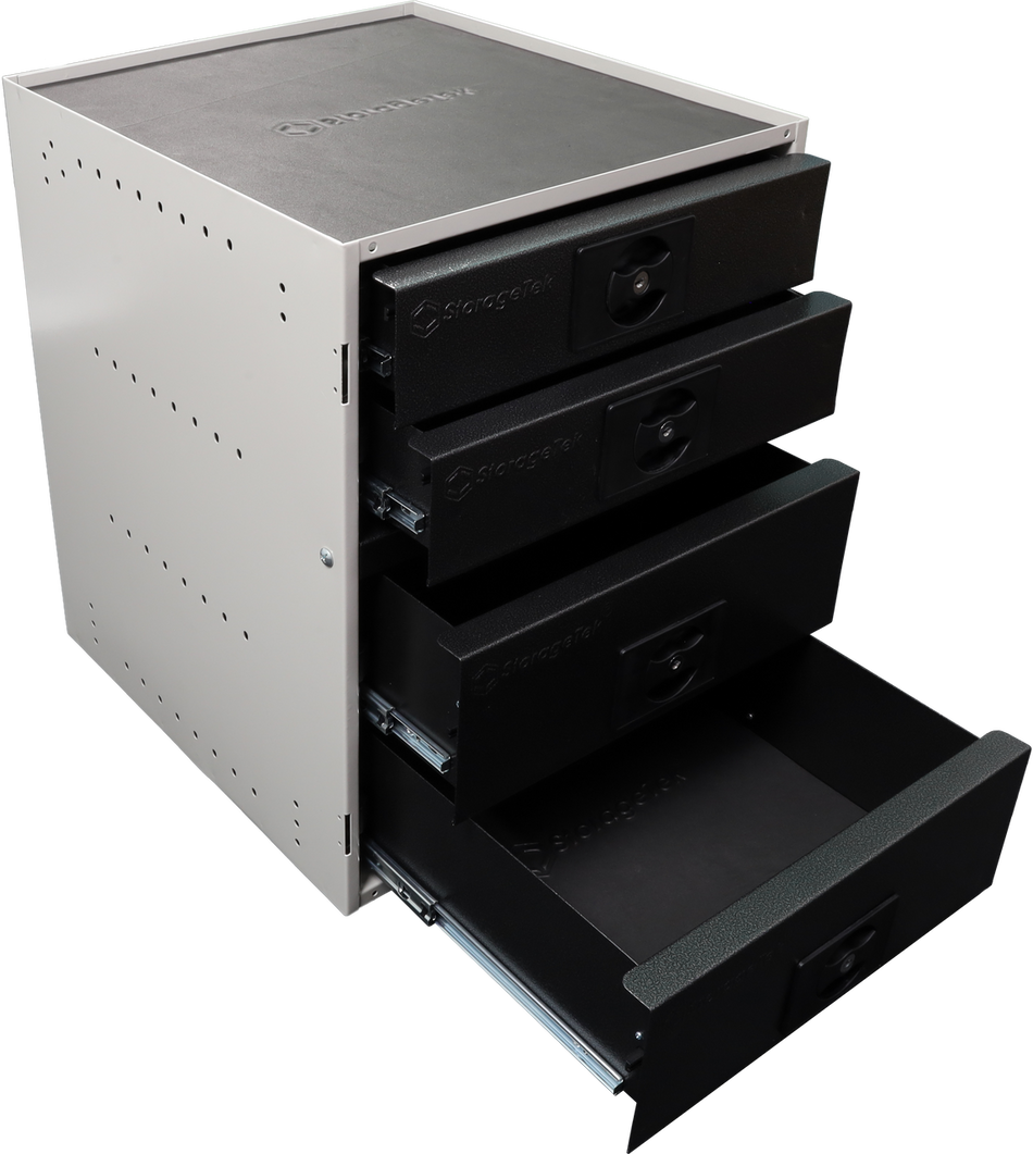 Storagetek Cabinet with 2 Large and 2 Small Drawers