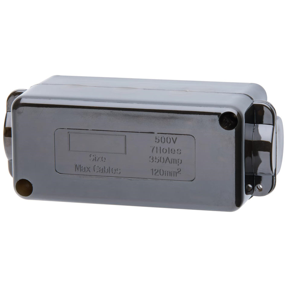 NLS 30291 | Heavy Duty 7 Hole 350Amp 500v Neutral Link