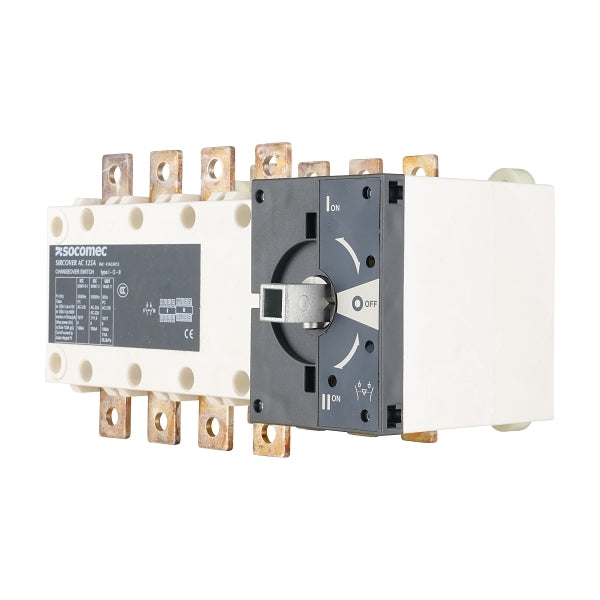 Socomec SCO Manual Transfer Switch Body, 4 Pole 125A***EMAIL/TEXT FOR PRICING***