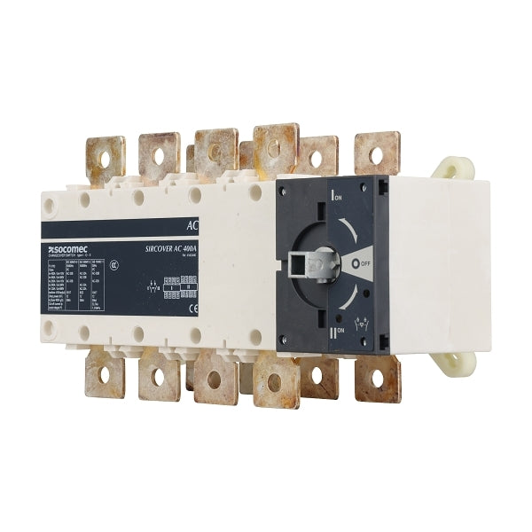 Socomec SCO Manual Transfer Switch Body, 4 Pole 400A***EMAIL/TEXT FOR PRICING***