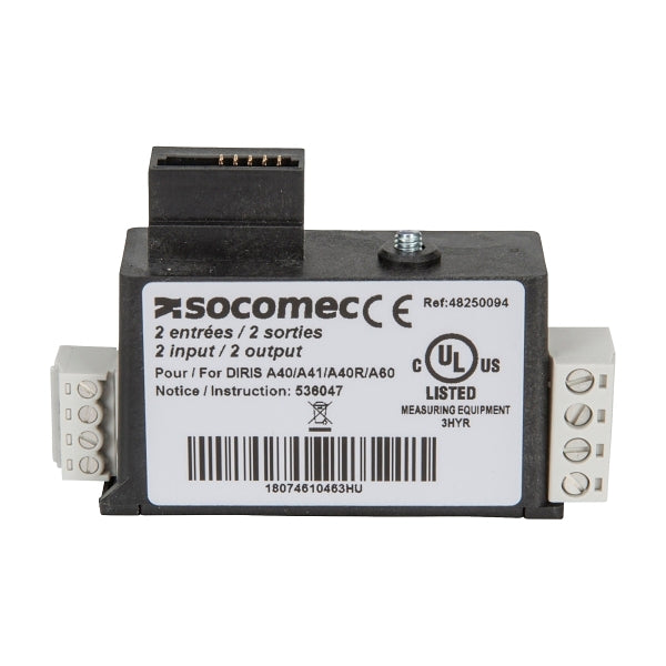 Socomec ATyS Expansion module - Programmable 2 Inputs and 2 Outputs, suits ATyS p***EMAIL/TEXT FOR PRICING***