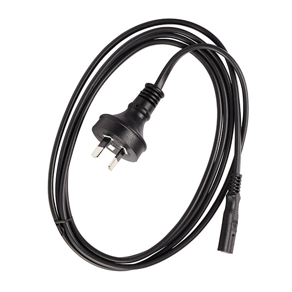 IEC C7 Figure 8 Appliance Power Cable Black 1M