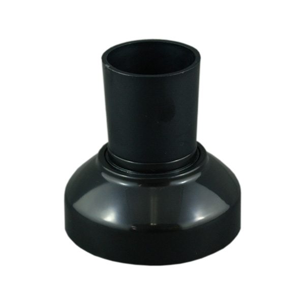 Batten Holder with Clip On Cover Black