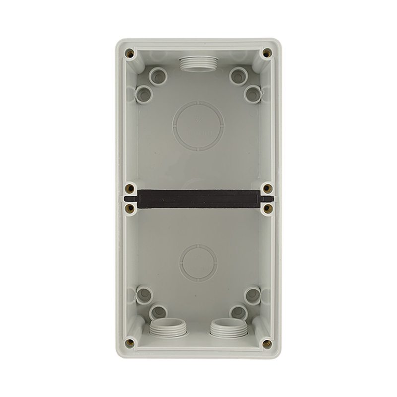 IP66 Mounting Base 2 Gang Shallow Base