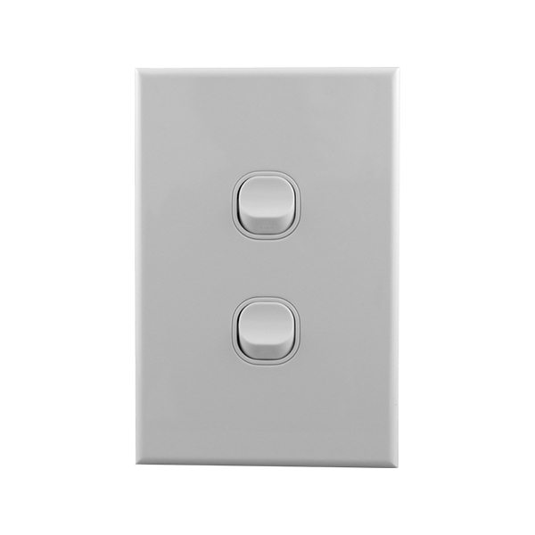 Light Switch 2 Gang – VERTICAL