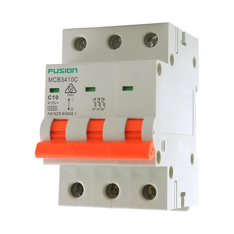 Circuit Breaker 3 Pole 4.5kA 10A