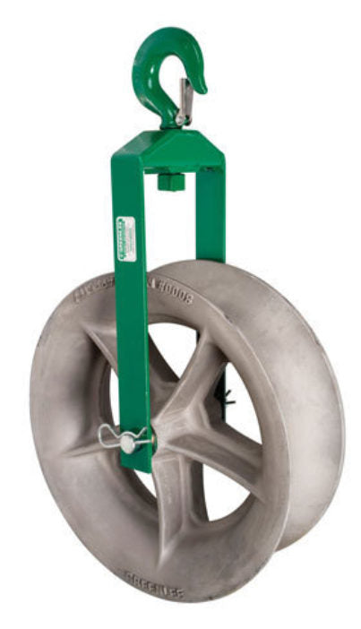 Greenlee Hook Sheaves 35.8kN WLL ***CALL FOR PRICING***