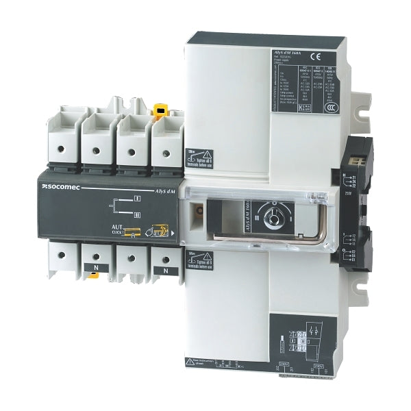 Socomec ATyS M Remote Transfer Switch - ATyS dM, No Integrated Logic,2 Pole 100A***EMAIL/TEXT FOR PRICING***