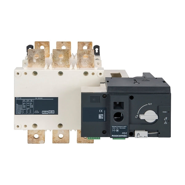 Socomec ATyS Remote Transfer Switch - ATyS r, No Integrated Logic, 4 Pole 630A***EMAIL/TEXT FOR PRICING***