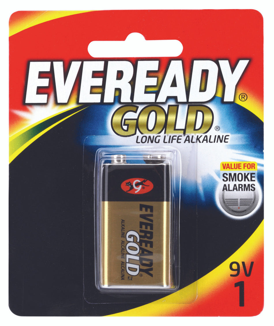 Eveready Gold A522BP1 9V Battery - 1 Pack