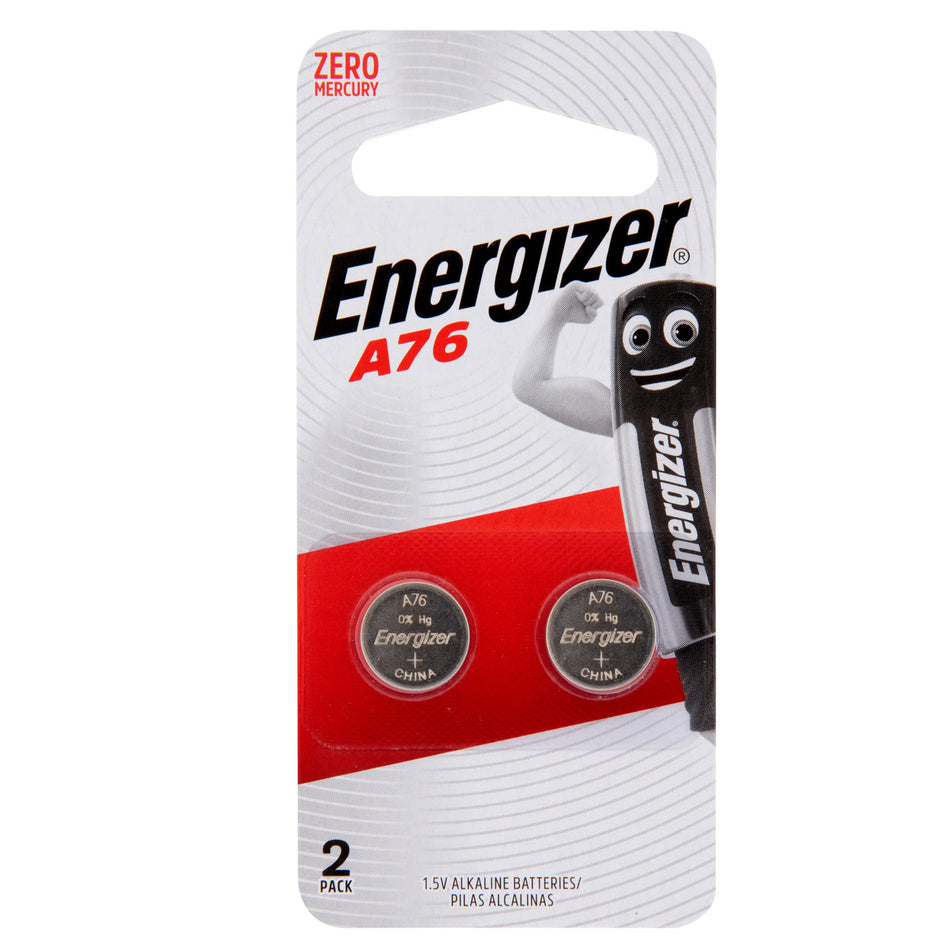 Energizer Specialty A76BP2 A76 1.5V Alkaline Battery - 2 Pack