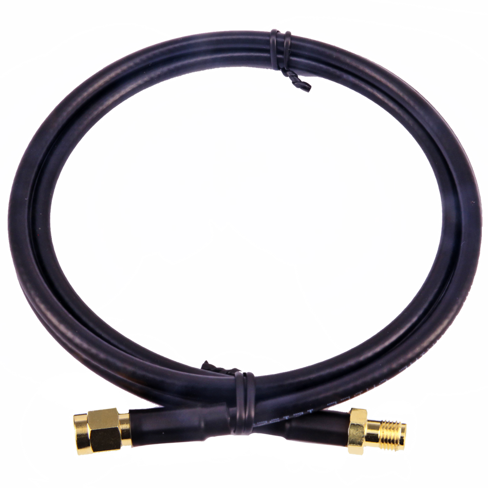 Hills Antenna SMA Female to SMA Male Patch Lead in LL195 - 1M