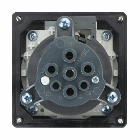 3 Round Pin Socket Outlet