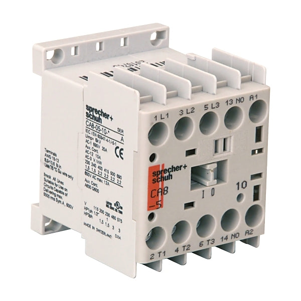 S&S CA8 Contactor Mini 5.5kW 3Pole 240VAC Coil 1NC Contact Auxiliary***EMAIL/TEXT FOR PRICING***