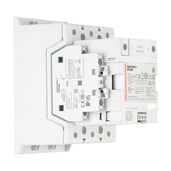 S&S CA9 Contactor 75kW 3Pole 100 to 250VAC and VDC Elec Coil 1NO 1NC Contact Auxiliary***EMAIL/TEXT FOR PRICING***