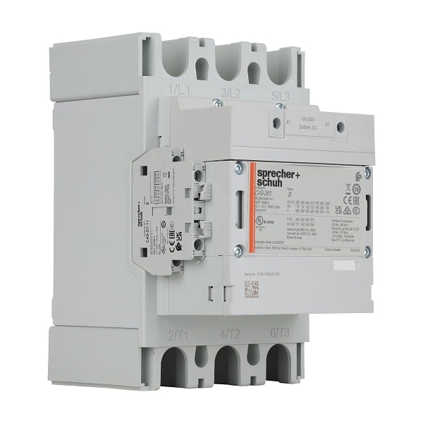 S&S CA9 Contactor 132kW 3Pole 100 to 250VAC and VDC Coil 1NO 1NC Contact Auxiliary***EMAIL/TEXT FOR PRICING***