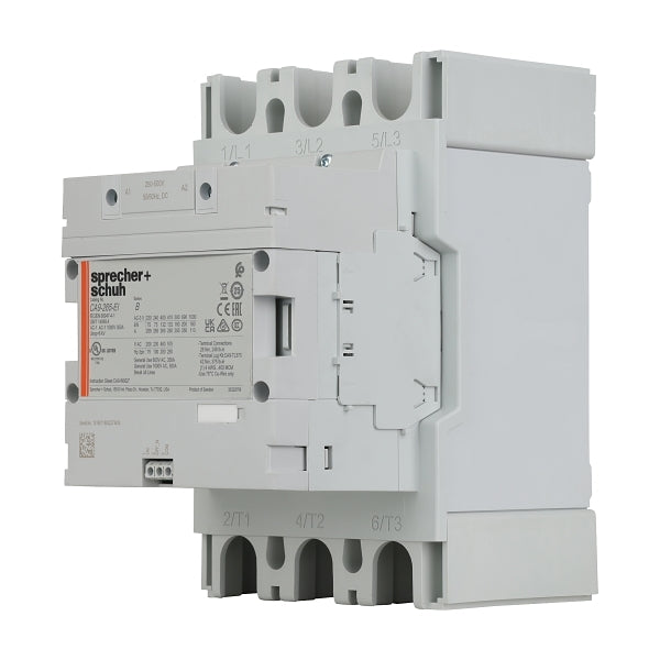 S&S CA9 Contactor 132kW 3Pole 250 to 500VAC and VDC Electronic Coil 1NO 1NC Contact Auxiliary***EMAIL/TEXT FOR PRICING***