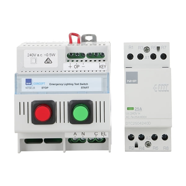 NHP Concept Panelboard Accessory Emergency Lighting Test Unit Push Button Open Type***EMAIL/TEXT FOR PRICING***