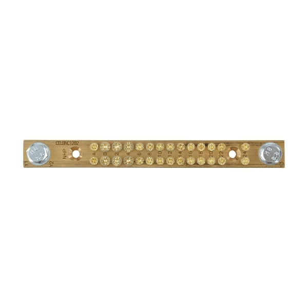 NHP Concept Panelboard Accessory Earth Neutral Bar 250A 12 Way 2 Screws Even 2 to 24***EMAIL/TEXT FOR PRICING***