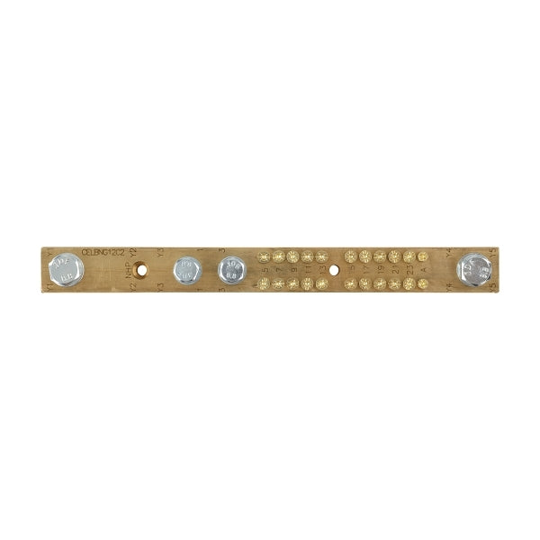 NHP Concept Panelboard Accessory Earth Neutral Bar 400A 12 Way 2 Screws Odd 1 to 23***EMAIL/TEXT FOR PRICING***