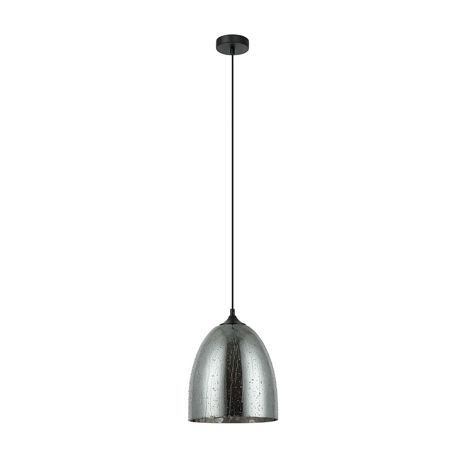 Wine Shape Pendant Smoke Black