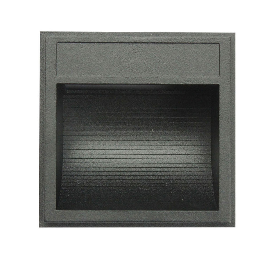 CLA4136W Square 240V Surface Mounted 2.4W LED Steplight