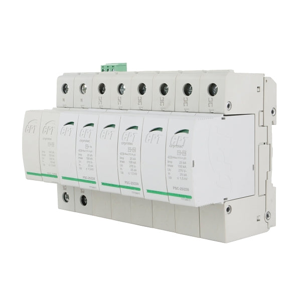 Cirprotec PSC Surge Protection Device Type 1 & 2 3 Ph L-L & L-N & N-PE Imsc 25kA Imax 200kA 400Vac***EMAIL/TEXT FOR PRICING***