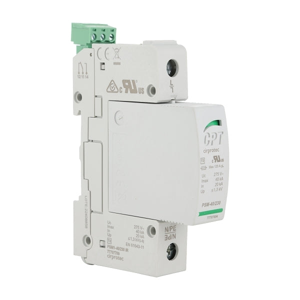 Cirprotec PSM Surge Protection Device Type 2 1 Phase L-N Imax 40kA 240Vac***EMAIL/TEXT FOR PRICING***