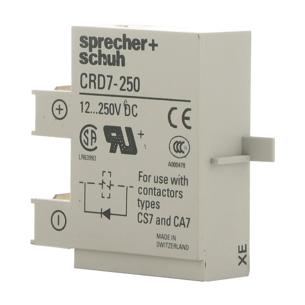 S&S CA7 Coil Suppressor Diode Module 12 to 250VDC***EMAIL/TEXT FOR PRICING***