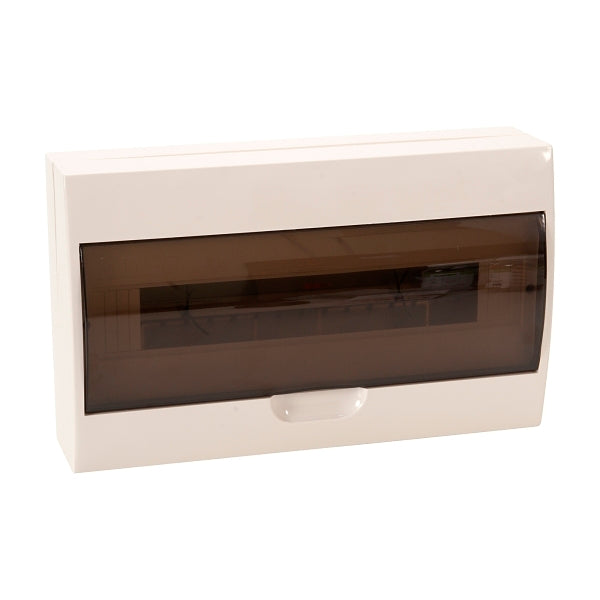 NHP MOD6 CSB Insulated Loadcentre 18 Way Din Surface Door Transparent***EMAIL/TEXT FOR PRICING***