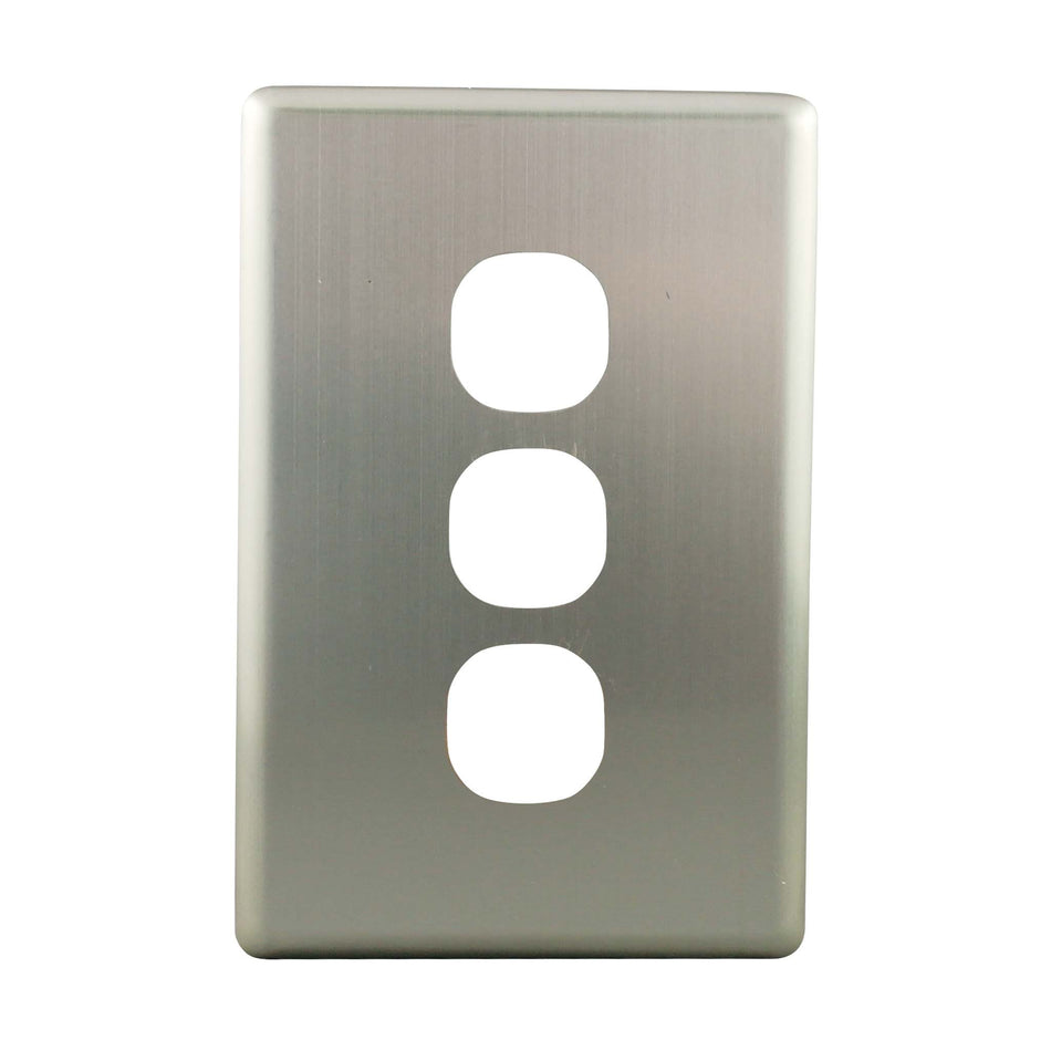 Metal Cover Plate 3 Gang