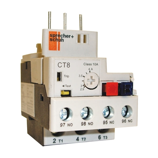 S&S CT8 Thermal Overload Relay 0.16 to 0.25A Direct Mount Manual or Auto Reset for CA8 9 to 12A***EMAIL/TEXT FOR PRICING***