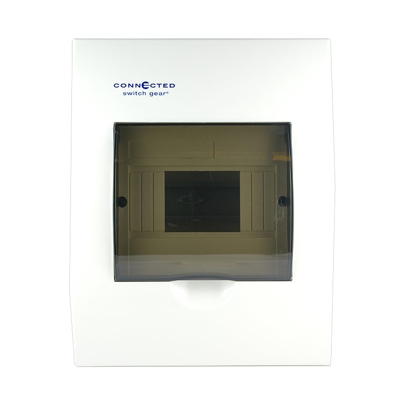 6 Pole Recessed Mount Distribution Board