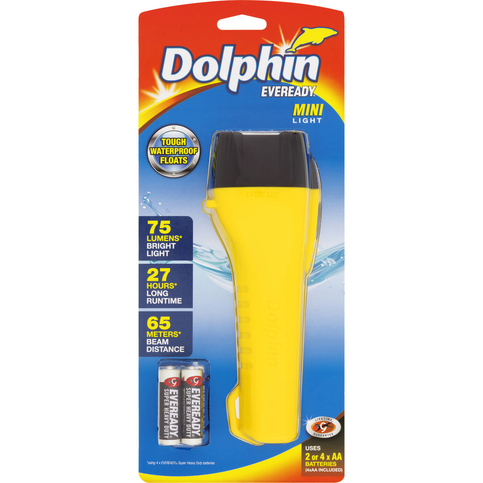 Eveready DOLH41 Dolphin 75 Lumens Mini Torch