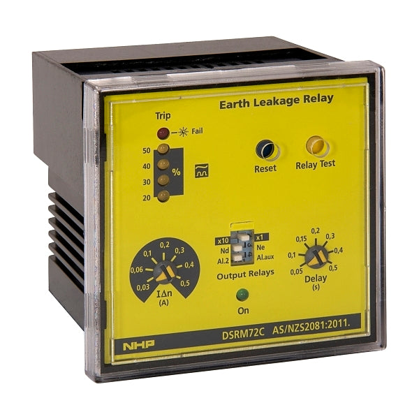 IME Earth Leakage Relay 2081 Mining Panel Mount 72 x 72mm 110V Ac 0 03Ma 5A***EMAIL/TEXT FOR PRICING***