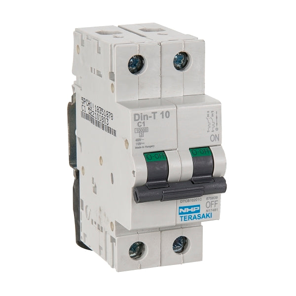 NHP DIN-T Miniature Circuit Breaker 10kA 2Pole 1A C Curve***EMAIL/TEXT FOR PRICING***