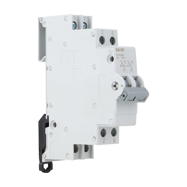 NHP DIN-T Changeover Switch 2Pole without Off 25A I II***EMAIL/TEXT FOR PRICING***