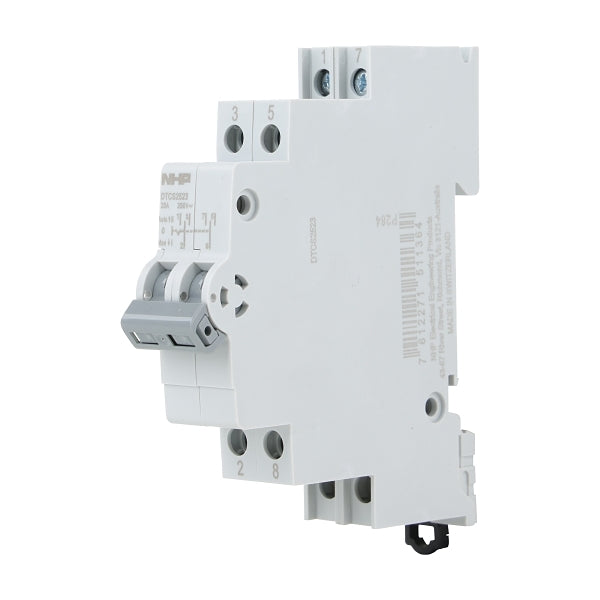 NHP DIN-T Changeover Switch 2Pole with Off 25A I 0 II***EMAIL/TEXT FOR PRICING***