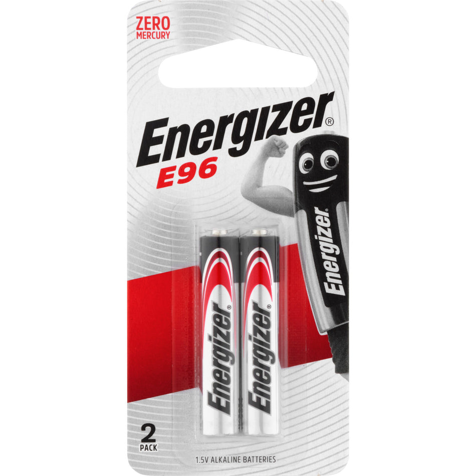 Energiser E96BP2CN E96/AAAA Alkaline Battery - 2 Pack