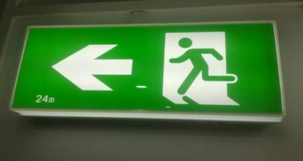 EB911 | Wall LED Exit Sign