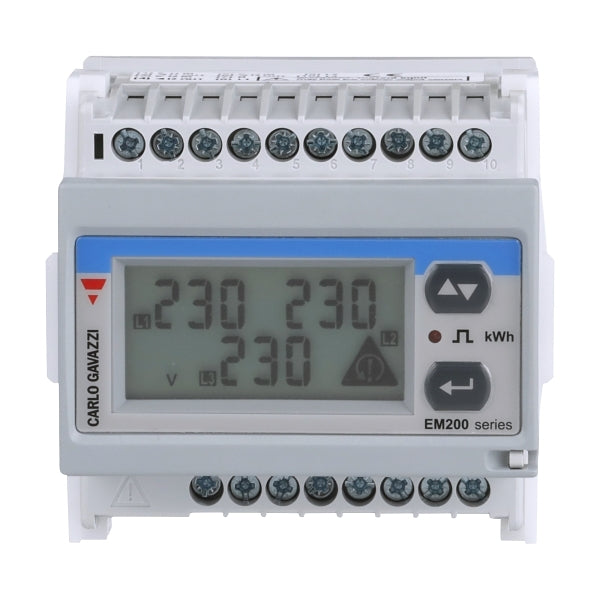 Carlo Gavazzi EM210 Energy Meter CT Connect 5A RS485***EMAIL/TEXT FOR PRICING***