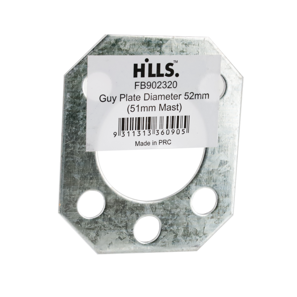 Hills Antenna FB902320 52mm Guy Plate