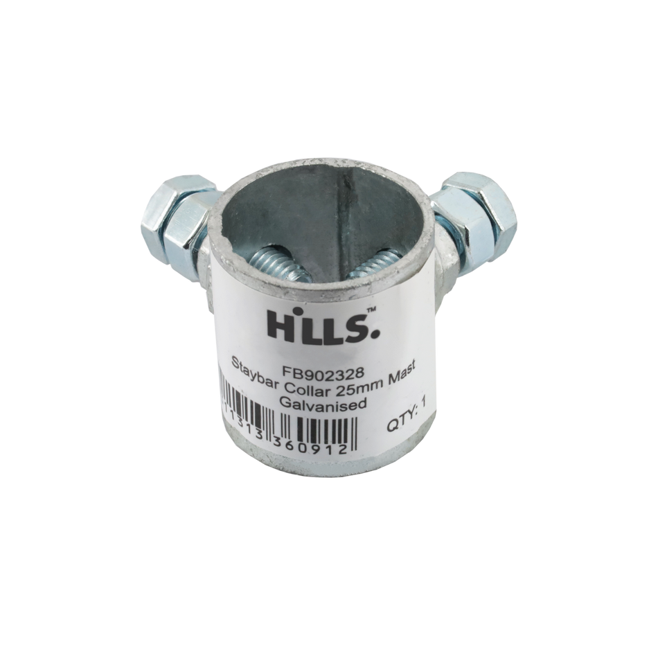 Hills Antenna FB902328 25mm Stay Bar Collar