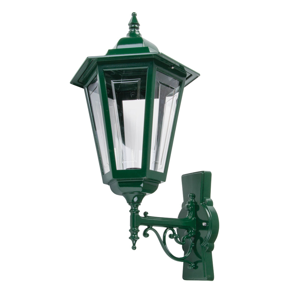 Turin Upward Wall Light Large Green